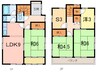 数津貸家 4LDK+Sの間取り