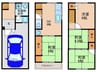 神田町戸建 4DKの間取り