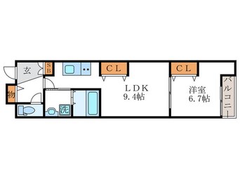 間取図 グランディオーズ桂