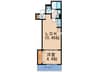 Ｆ＋ｓｔｙｌｅ此花 1LDKの間取り