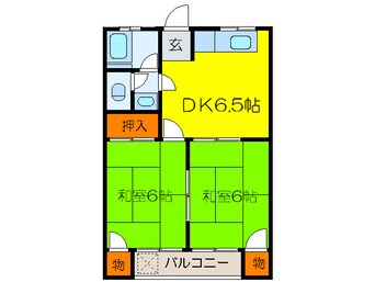 間取図 アサダグランドハイツ