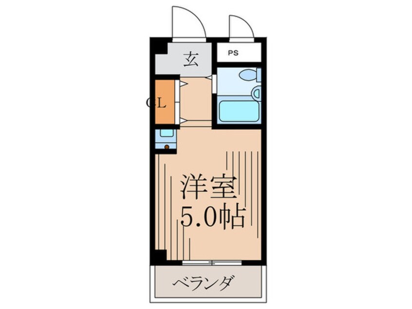 間取図 リアーズ江坂