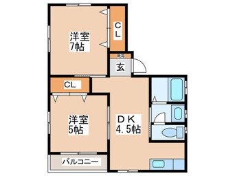 間取図 秀島マンション