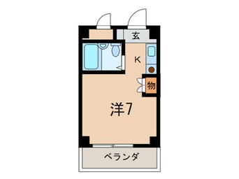 間取図 ラファエラ鳴尾Ⅱ