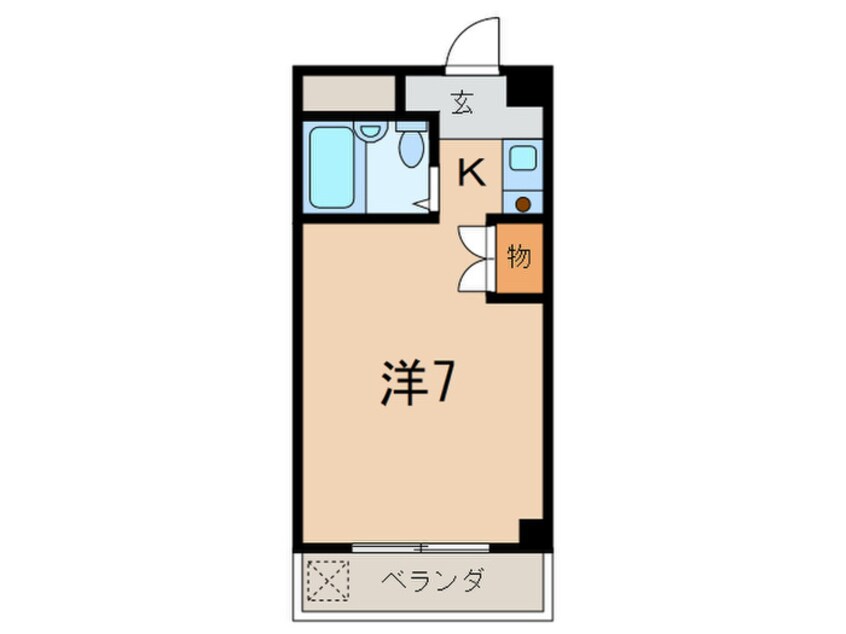 間取図 ラファエラ鳴尾Ⅱ