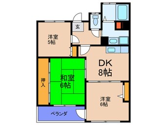 間取図 ロベリア弐番館