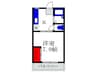 ラフィ－ネ曽根Ⅰ 1Kの間取り