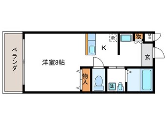 間取図 ヴァロ－レ桂