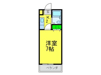 間取図 シティーメゾンフェニックスⅢ