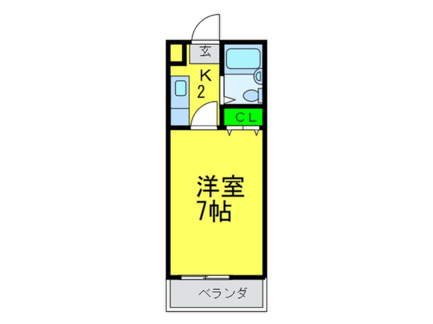 間取図 シティーメゾンフェニックスⅢ