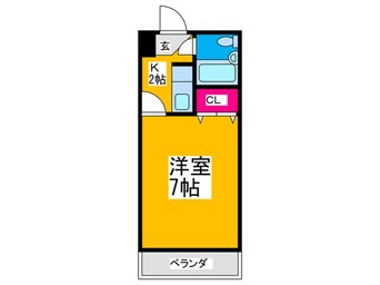 間取図 シティーメゾンフェニックスⅢ