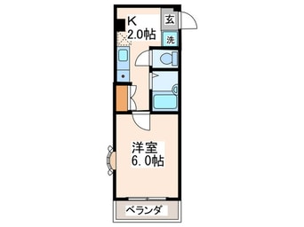 間取図 パトラＫ