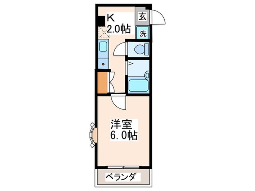 間取図 パトラＫ