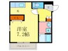 メゾンフィオ－レ 1Kの間取り