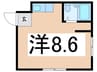 スタ－２１巽南 1Rの間取り