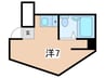 スタ－２１巽南 1Rの間取り