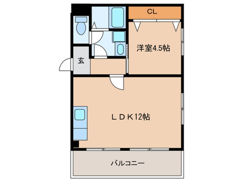 間取図 ハイツ片山町