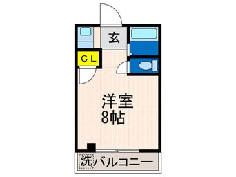 間取図 パインハイム春日野道