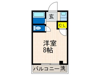 間取図 パインハイム春日野道