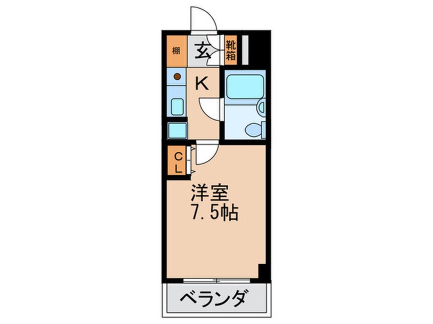 間取図 光第８マンション