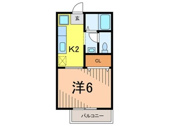 間取図 ラ･フォーレ宝塚