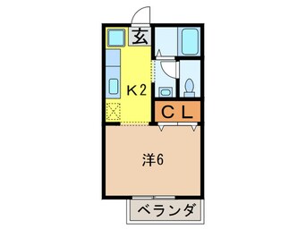 間取図 ラ･フォーレ宝塚