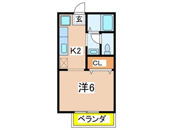 間取図 ラ･フォーレ宝塚