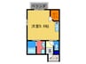 ハイツ西村 1Rの間取り
