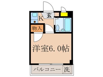 間取図 シャルマンフジ伏見壱番館