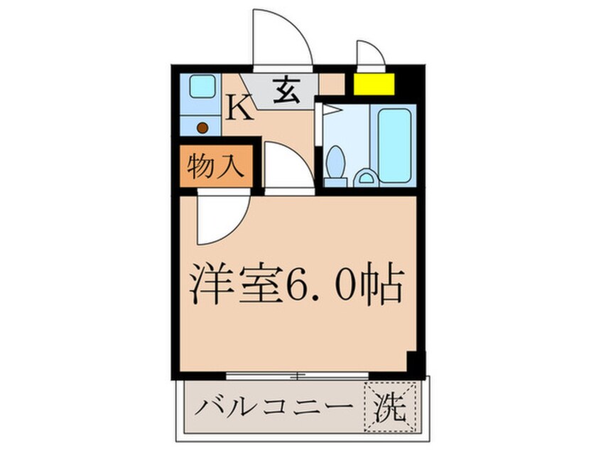 間取図 シャルマンフジ伏見壱番館