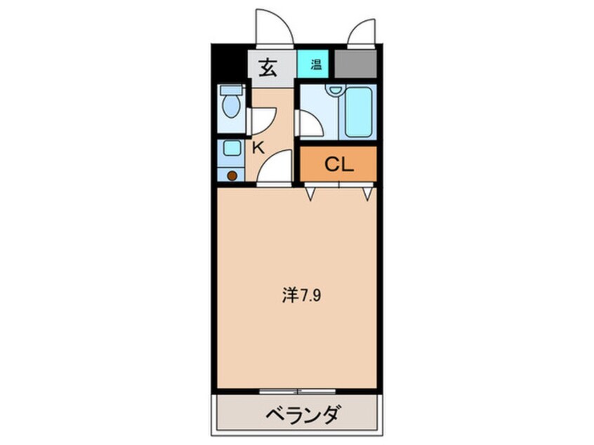 間取図 シティライフ服部