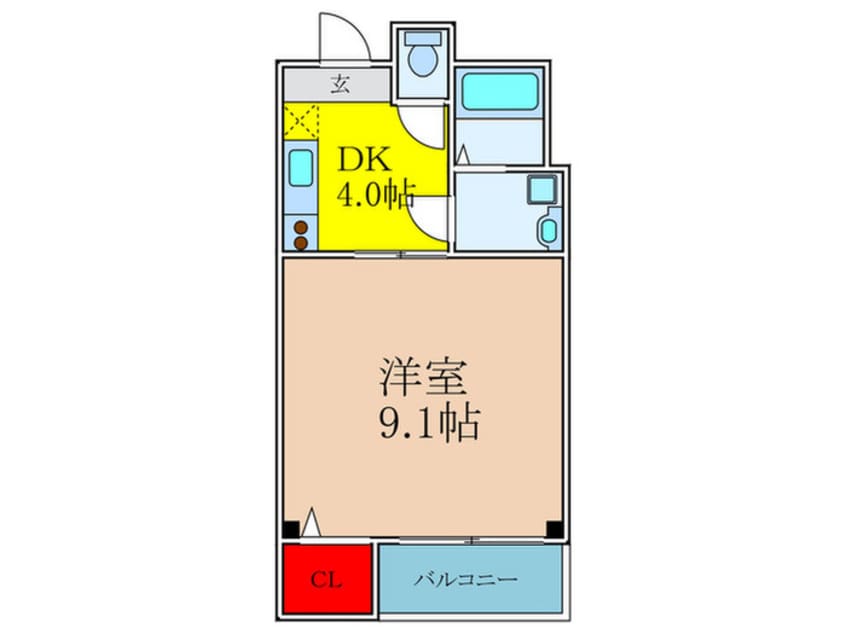 間取図 ハイマ－トセンリ