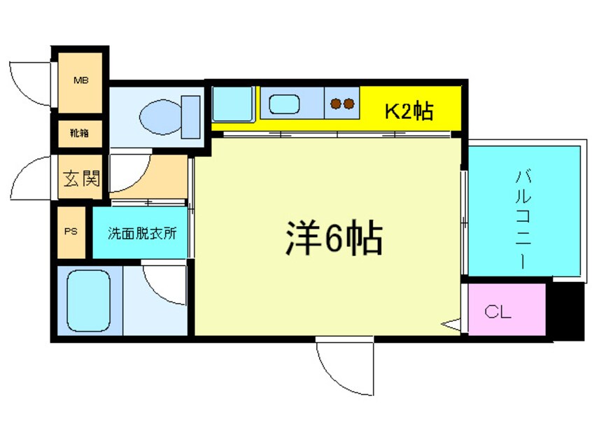 間取図 ファイブコート阪南町
