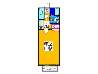 間取図 グレ－スヴィラ