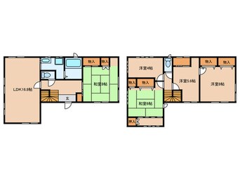 間取図 川西市湯山台２丁目戸建