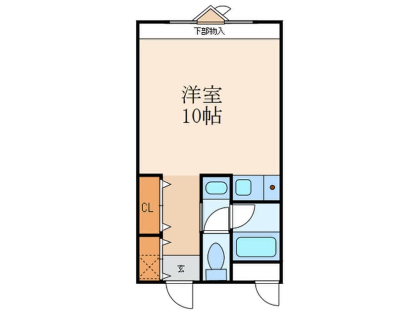 間取図 江坂アパートメント