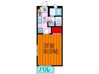 間取図 サンクレストＢ
