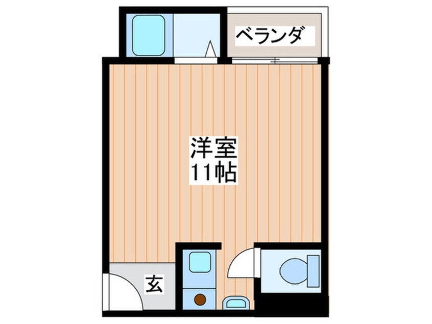 間取図 ドミトリーナカムラ