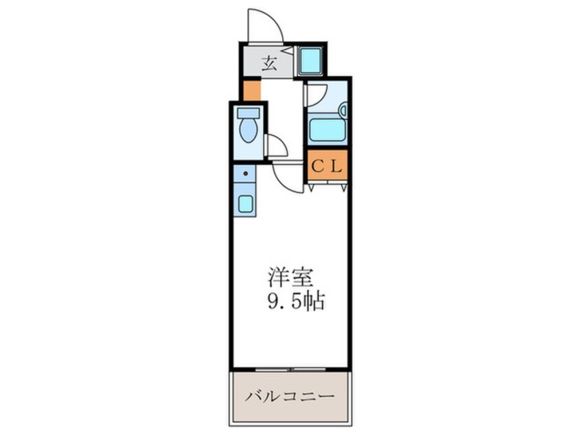 間取図 パサディナパーク