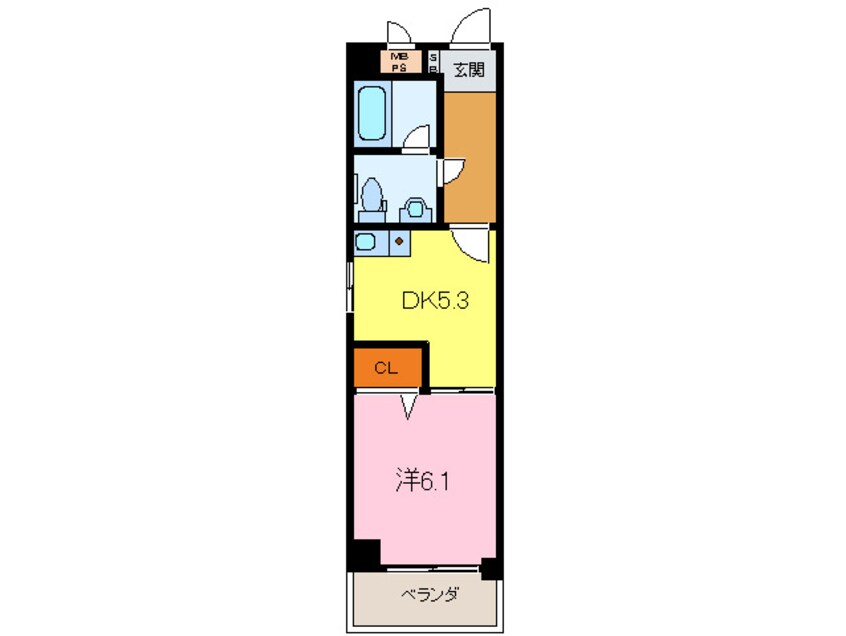 間取図 ウィンディ尼崎