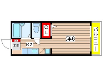 間取図 エーデルハイムオカモト