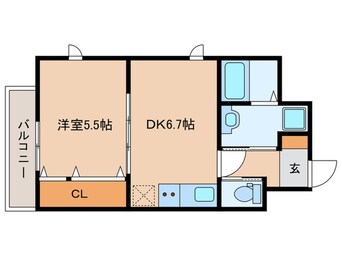 間取図 MAIN　STAGE　甲子園口