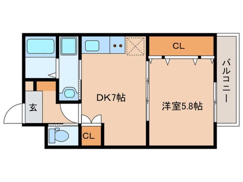 間取図 MAIN　STAGE　甲子園口