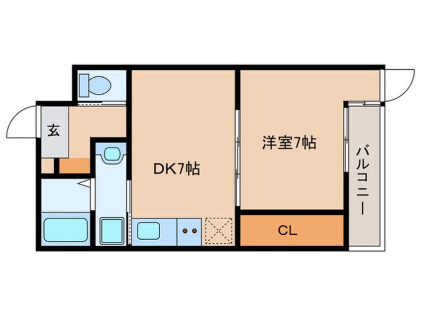 間取図 MAIN　STAGE　甲子園口