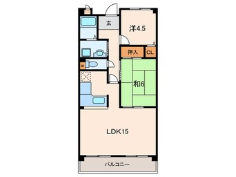 間取図 ヴェルディ林崎