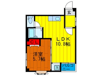 間取図 ツーステーションＡ