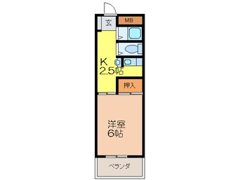 間取図 エレガンス箕面