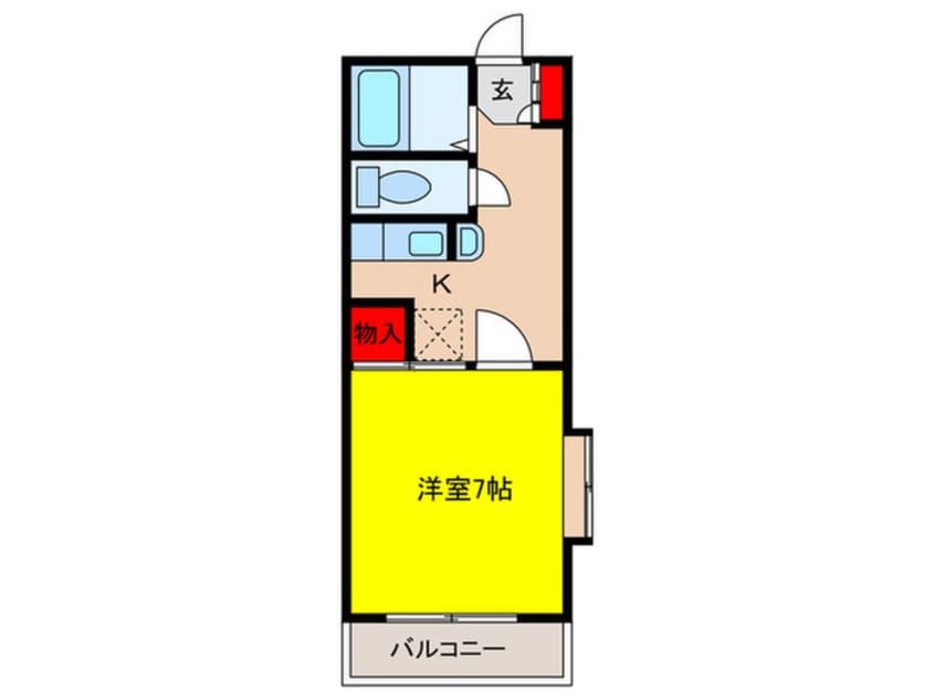 間取図 エレガンス箕面