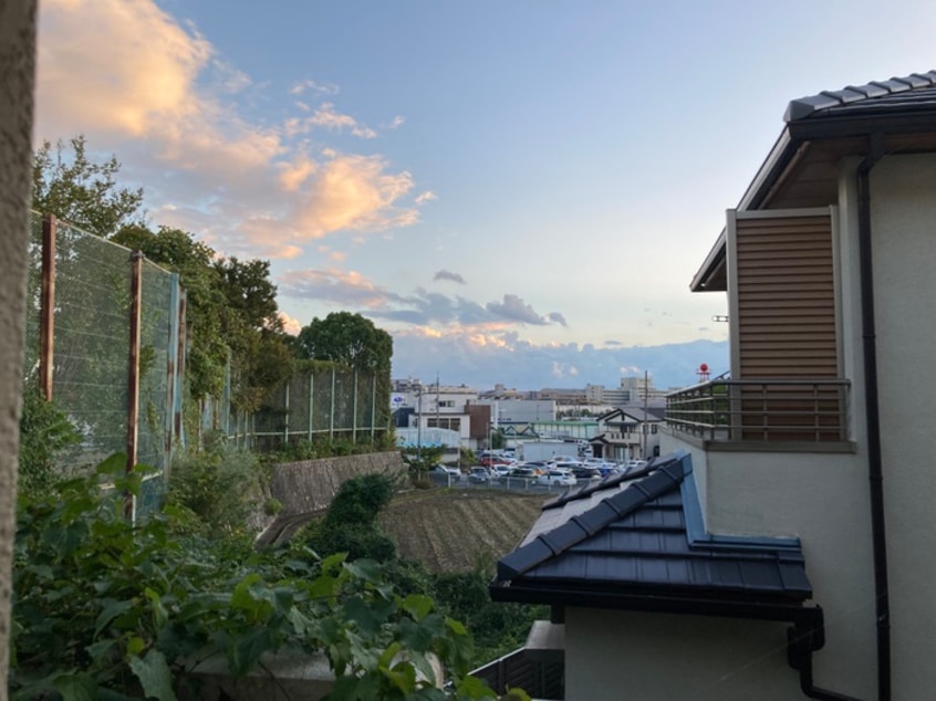 室内からの展望 エレガンス箕面