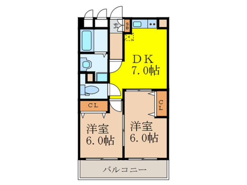 間取図 ロイヤルハイツ